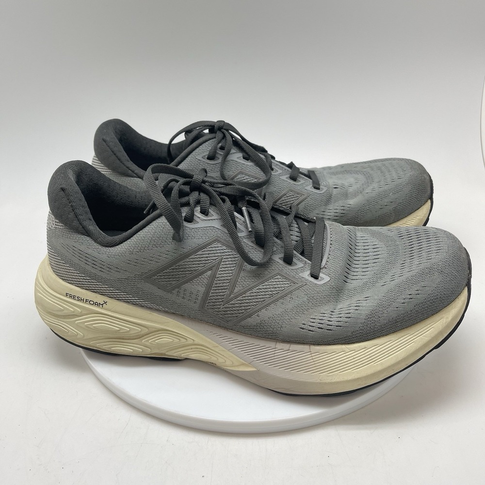 New Balance Sneakers Mens 10.5‎ D FF X 880 V15 M880F15 Gray Running Gym Shoes